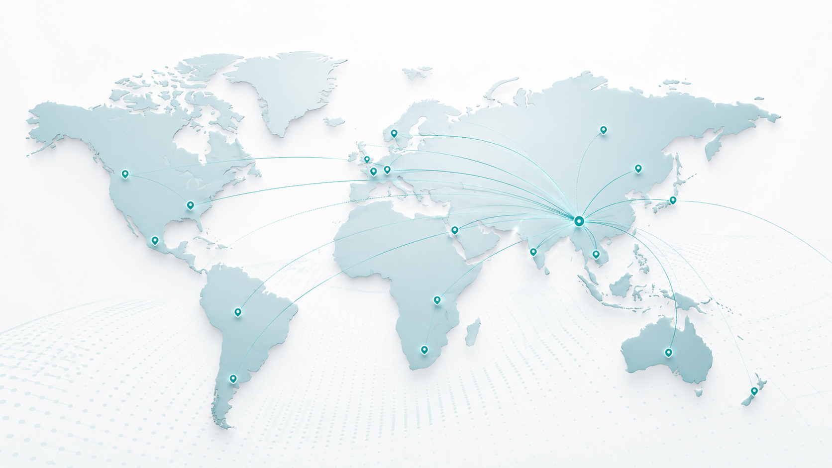 HDSAFE global cooperation map