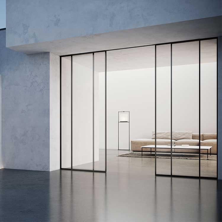 Aluminium folding door hardware