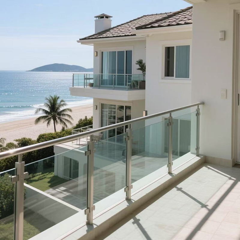 Coastal Glass Handrail System